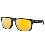 Óculos de Sol Unissex Oakley Holbrook Moto GP Matte Black Tortoise Prizm 24k Polarized PRETO