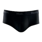 Cueca Slip Mash Algodão Pima - Adulto PRETO