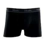 Cueca Boxer Cotton Mash Masculina Cós Elástico PRETO