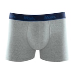 Cueca Boxer Cotton Mash Masculina Cós Elástico CINZA/CINZA CLA