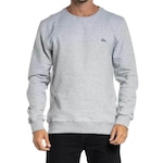 Blusão de Moletom sem Capuz Quiksilver Embroidery 2023 - Masculino CINZA