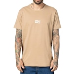 Camiseta RVCA Mini Balance Box Stone - Masculina BEGE