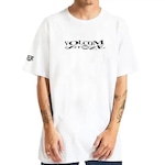 Camiseta Volcom Slim Vtv - Masculina BRANCO