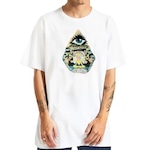 Camiseta Volcom Team Vitals - Masculina BRANCO