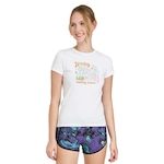 Camiseta Hurley Silk Tripmachine - Feminina BRANCO