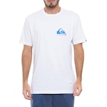 Camiseta Quiksilver Omni Logo - Masculina BRANCO