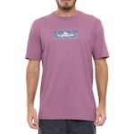 Camiseta Quiksilver Heritageo - Masculina ROXO