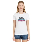 Camiseta Hurley Boyfried - Feminina BRANCO