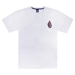 Camiseta Volcom Plus Size Stoney Fill - Masculina BRANCO