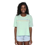 Camiseta Rip Curl Melting Waves - Feminina VERDE