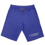 Bermuda de Moletom Oakley Metaverse Code - Masculino AZUL