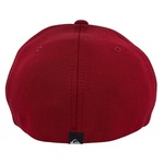 BONÉ ABA CURVA QUIKSILVER PLATE TYPE - FECHADO - ADULTO VERMELHO