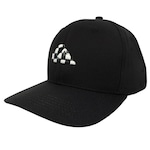 Boné Aba Curva Quiksilver Checker - Snapback - Adulto PRETO