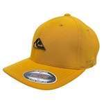 BONÉ ABA CURVA QUIKSILVER PLATE OUT - FECHADO - ADULTO AMARELO