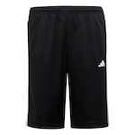 Bermuda adidas Essentials Aeroready 3Stripes - Infantil PRETO/BRANCO