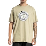 Camiseta DC Shoes Circle Star Camo Fill WT23 - Masculina CAQUI