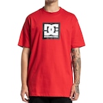 Camiseta DC Shoes DC Square Star WT23 - Masculina VERMELHO