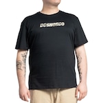 Camiseta DC Shoes DCShoeco Camo Fill WT23 Plus Size - Masculina PRETO