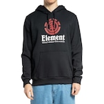 Blusão de Moletom com Capuz Element Vertical WT23 - Masculino PRETO