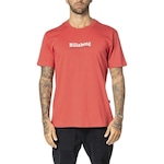 Camiseta Billabong Throw Back WT23 - Masculina VERMELHO