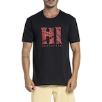 Camiseta Quiksilver Hi Islander WT23 - Masculina PRETO