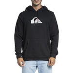 Blusão de Moletom com Capuz Quiksilver Comp Logo WT23 - Masculino PRETO