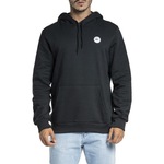 Blusão de Moletom com Capuz Quiksilver Transfer Round WT23 - Masculino PRETO