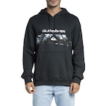 Blusão de Moletom com Capuz Quiksilver New Bloom WT23 - Masculino PRETO