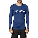 Camiseta Rvca Manga Longa Big Wt23 - Masculina AZUL