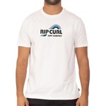 Camiseta Rip Curl Revival LWA Oversize - Masculina WT23 BRANCO