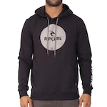 Blusão de Moletom com Capuz Rip Curl Corp Icon And Brand WT23 - Masculino PRETO