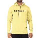 Blusão de Moletom com Capuz Rip Curl Brand Blade WT23 - Masculino AMARELO