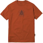 Camiseta Mcd Aranha Caveira - Masculina LARANJA