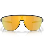 Óculos de Sol Unissex Oakley Corridor Matte Carbon 24K Iridium PRETO