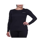 Camiseta Manga Longa Columbia Neblina - Feminina PRETO