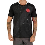 Camiseta do Vasco Braziline Creator - Masculina PRETO/BRANCO