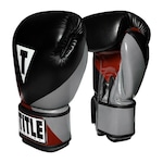 Luvas de Boxe e Muay Thai Title Boxing Prime - Adulto PRETO/MARROM