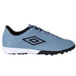 Chuteira Society Umbro Tocco Iii Club - Adulto AZUL/BRANCO