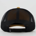 Boné Aba Curva Oakley Metal Ellipse Trucker - Snapback - Adulto BEGE