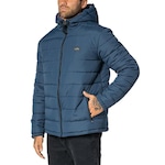 Jaqueta com Capuz Dupla Face Billabong Puffer Flannel - Masculina AZUL