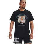 Camiseta Under Armour Project Rock Champion - Masculina PRETO