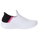 Tênis Skechers Ultra Flex 3.0 Fresh Time - Feminino BRANCO/PRETO