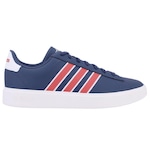 Tênis adidas Grand Court 2.0 - Masculino AZUL ESC/LARANJA