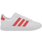 Tênis adidas Grand Court 2.0 - Masculino BRANCO/LARANJA