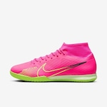 Chuteira Futsal Nike Zoom Mercurial Superfly 9 Academy - Adulto ROSA