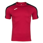 Camiseta Joma Academy - Masculina Vermelho/Preto