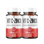 Kit Iridium Elements Vitamina C 1000mg + Zinco - 60 cápsulas - 2 unidades Nao Se Aplica