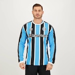 Camisa Manga Longa do Grêmio I 2023 Umbro - Masculina AZUL