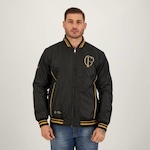 Jaqueta Corinthians Bomber Futfanatics - Masculina PRETO