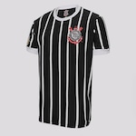 Camisa do Corinthians Democracia 1982 Futfanatics - Infantil PRETO